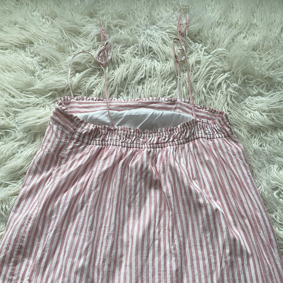 Abercrombie Pink Striped Babydoll Dress - Picture 7 of 8